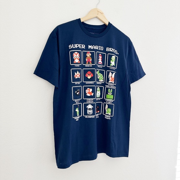 NEW Super Mario Bros Graphic Tee - Picture 2 of 6